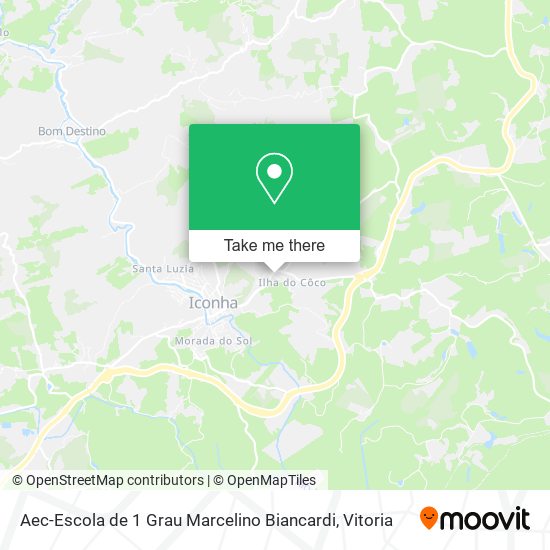 Aec-Escola de 1 Grau Marcelino Biancardi map