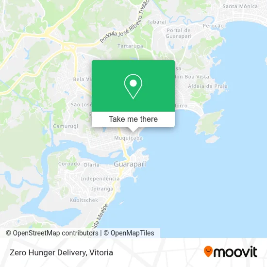 Zero Hunger Delivery map