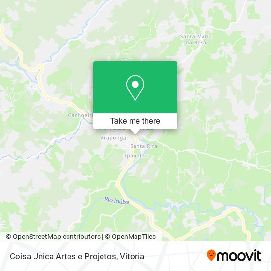 Coisa Unica Artes e Projetos map