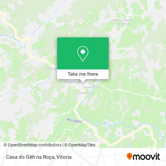 Casa do Gêh na Roça map