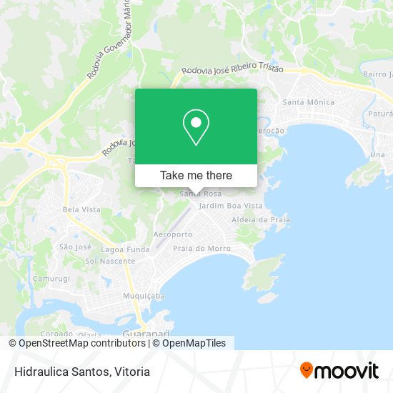 Hidraulica Santos map