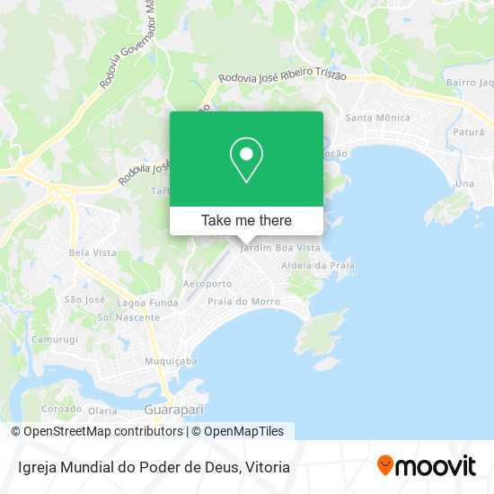 Igreja Mundial do Poder de Deus map