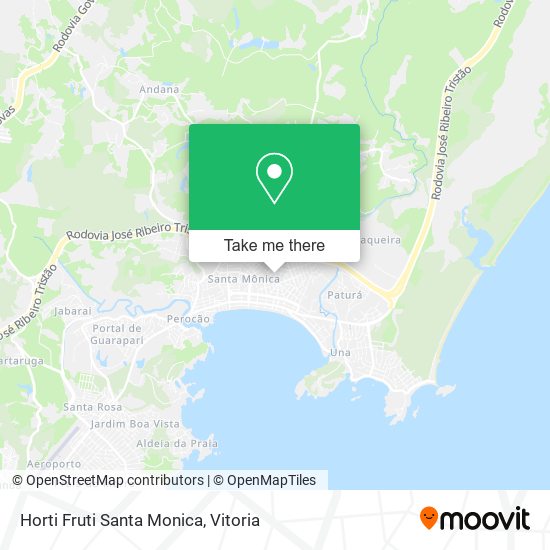 Horti Fruti Santa Monica map