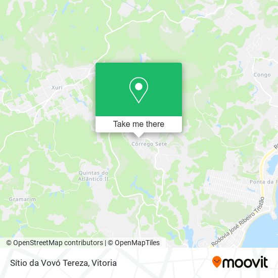 Sítio da Vovó Tereza map