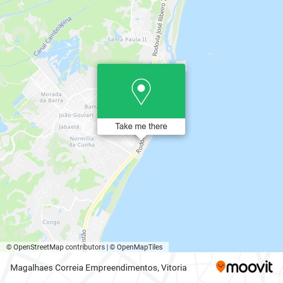 Magalhaes Correia Empreendimentos map