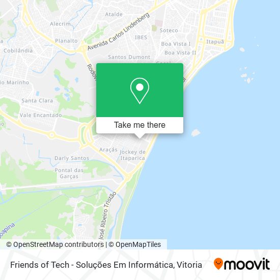 Mapa Friends of Tech - Soluções Em Informática