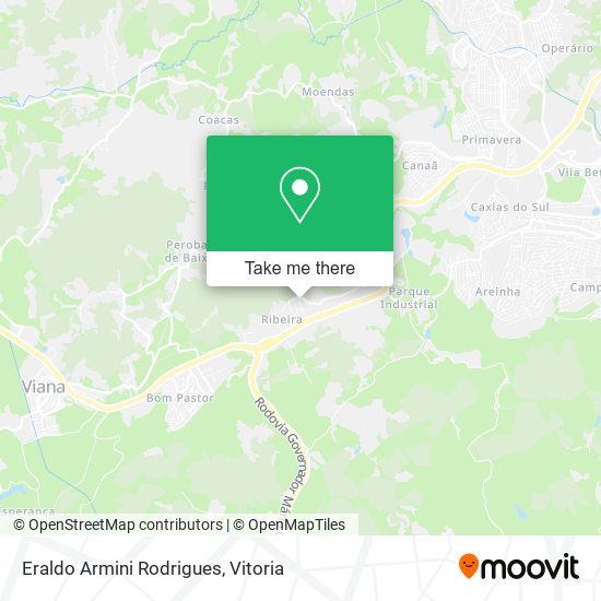 Eraldo Armini Rodrigues map