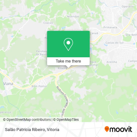 Salão Patrícia Ribeiro map