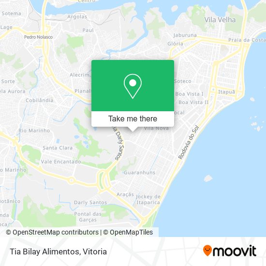 Tia Bilay Alimentos map
