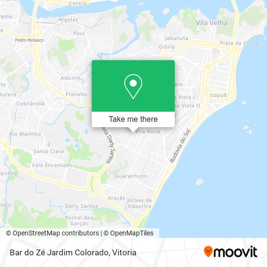Bar do Zé Jardim Colorado map