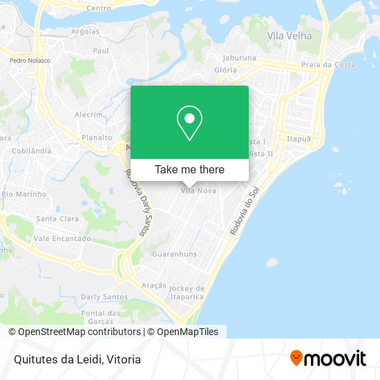 Quitutes da Leidi map