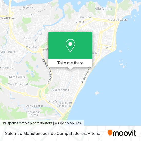 Salomao Manutencoes de Computadores map