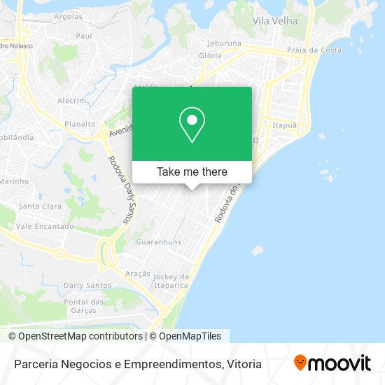 Parceria Negocios e Empreendimentos map