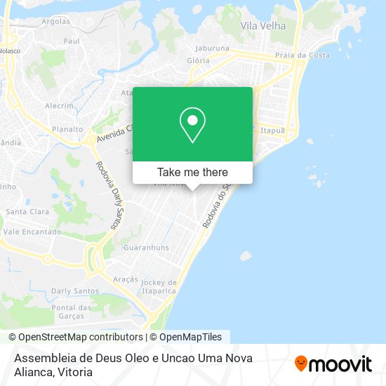 Mapa Assembleia de Deus Oleo e Uncao Uma Nova Alianca