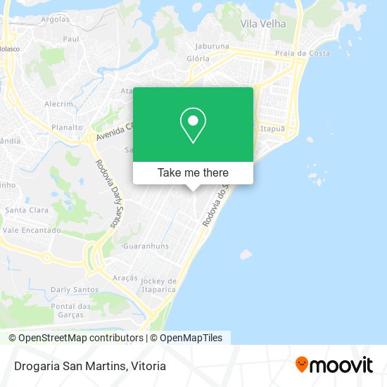 Drogaria San Martins map