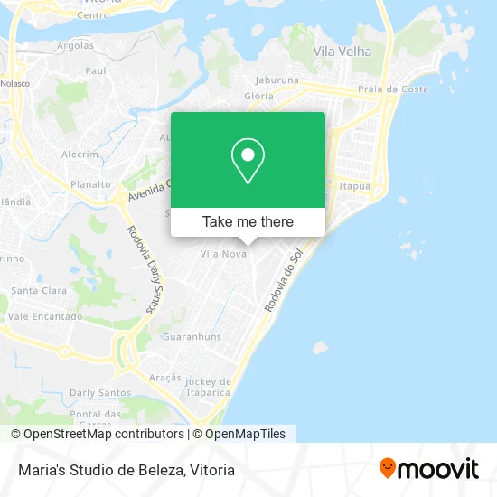 Maria's Studio de Beleza map
