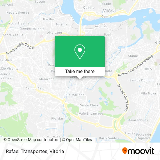 Rafael Transportes map