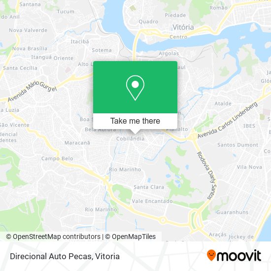 Direcional Auto Pecas map