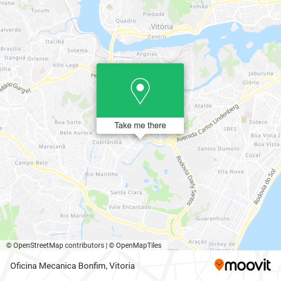 Oficina Mecanica Bonfim map
