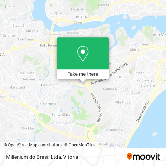 Millenium do Brasil Ltda map