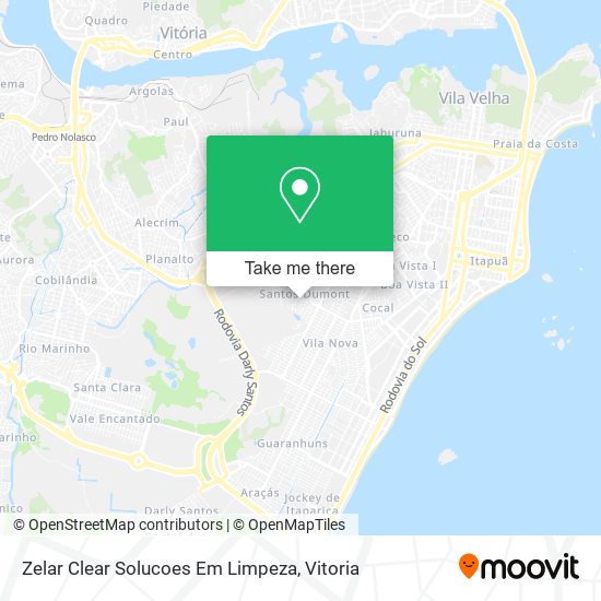 Zelar Clear Solucoes Em Limpeza map