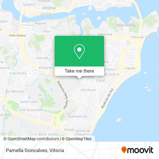 Pamella Goncalves map