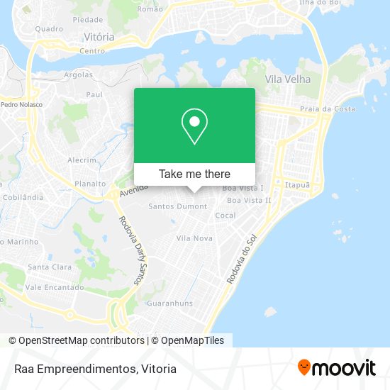 Raa Empreendimentos map