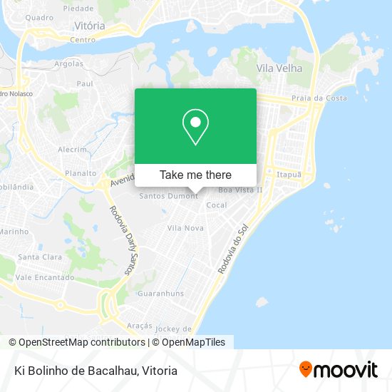 Ki Bolinho de Bacalhau map