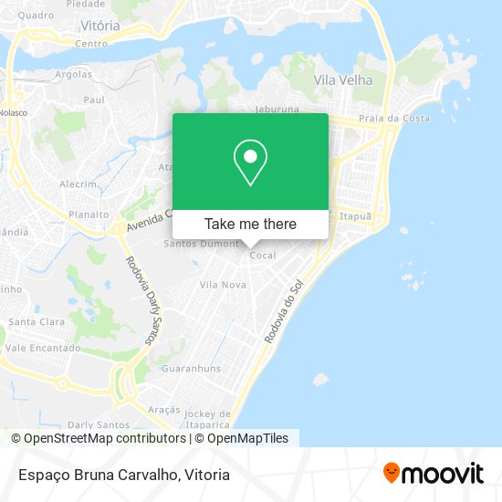 Espaço Bruna Carvalho map