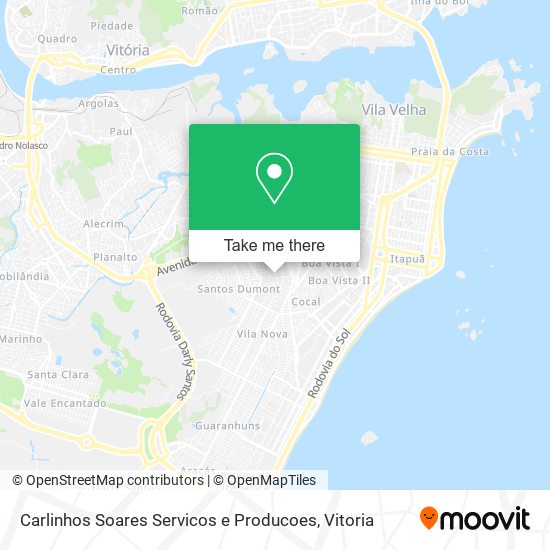 Carlinhos Soares Servicos e Producoes map
