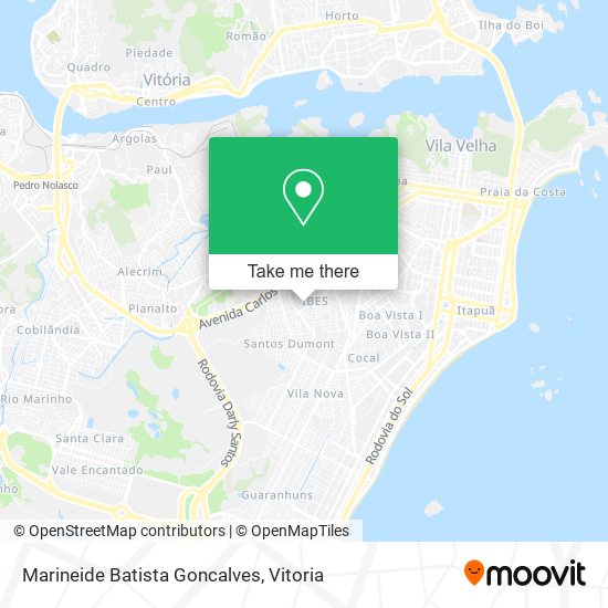 Marineide Batista Goncalves map