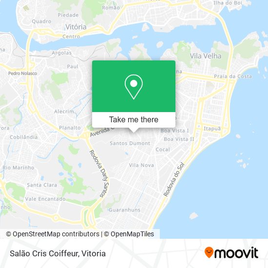 Salão Cris Coiffeur map