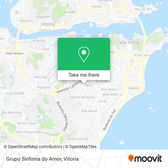 Grupo Sinfonia do Amor map