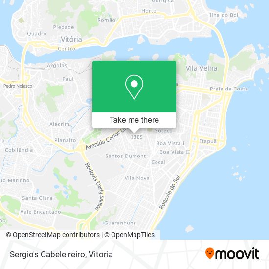 Sergio's Cabeleireiro map