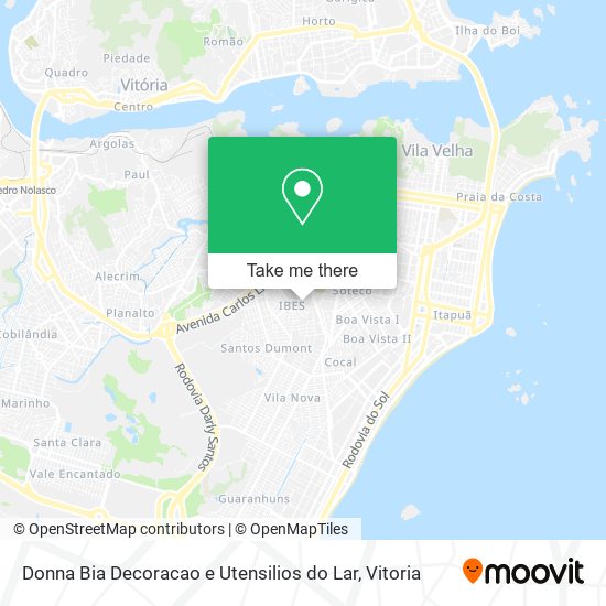 Donna Bia Decoracao e Utensilios do Lar map