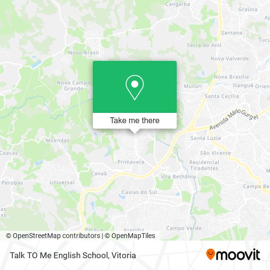 Talk TO Me English School map
