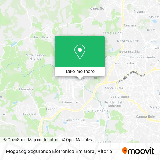 Megaseg Seguranca Eletronica Em Geral map