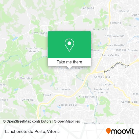 Lanchonete do Porto map