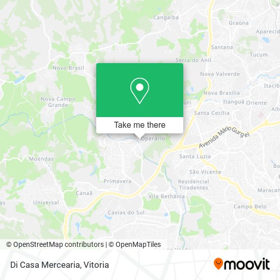 Di Casa Mercearia map