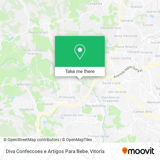 Diva Confeccoes e Artigos Para Bebe map