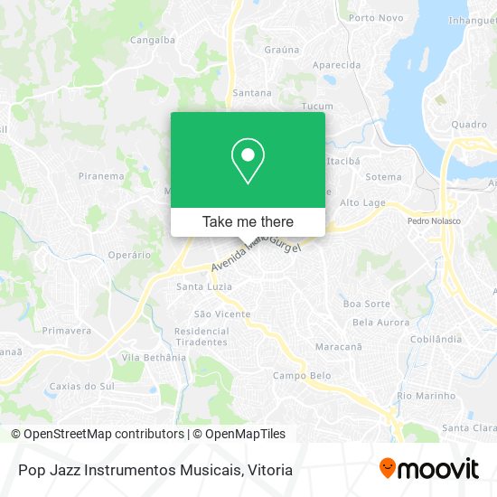 Pop Jazz Instrumentos Musicais map