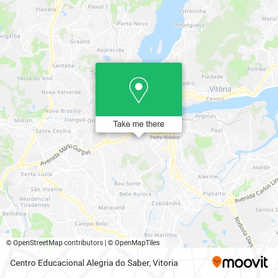 Centro Educacional Alegria do Saber map