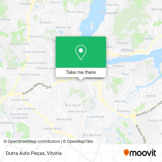 Dutra Auto Peças map