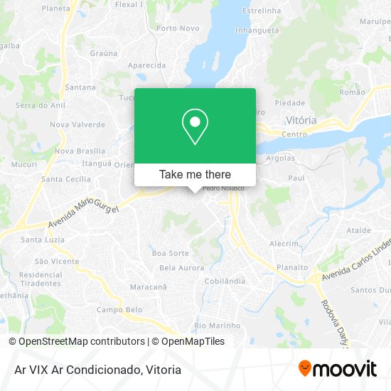 Ar VIX Ar Condicionado map