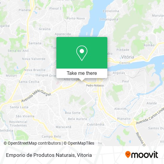 Emporio de Produtos Naturais map