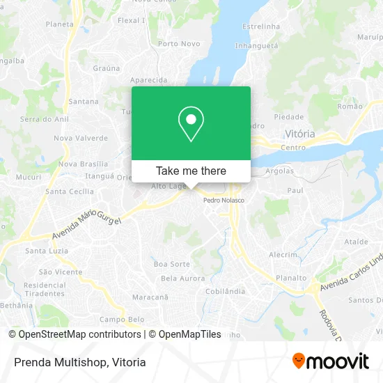 Prenda Multishop map