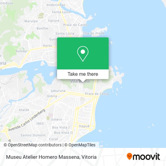 Museu Atelier Homero Massena map
