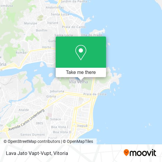 Lava Jato Vapt-Vupt map