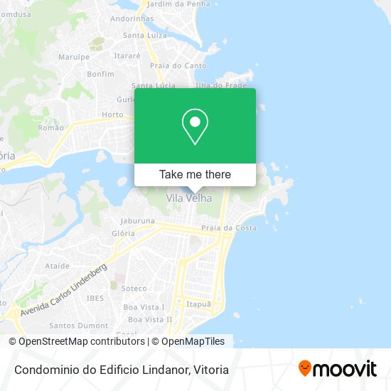 Condominio do Edificio Lindanor map