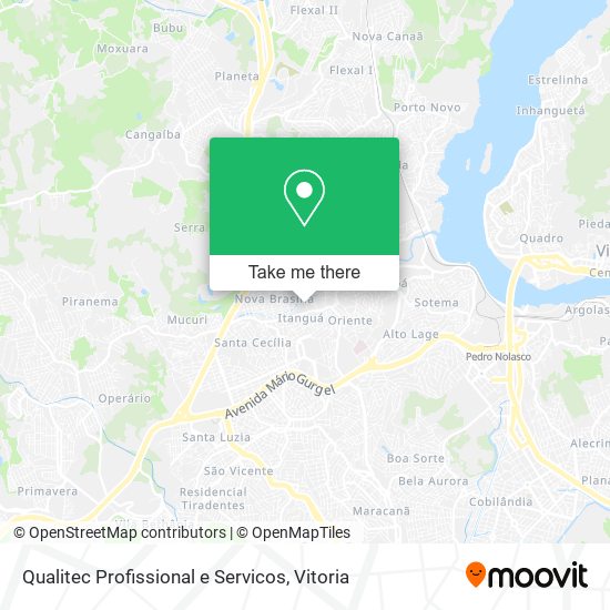 Qualitec Profissional e Servicos map